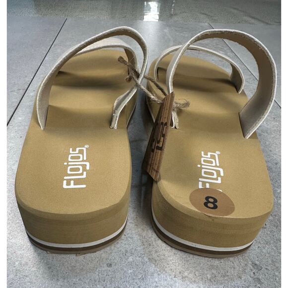 NWT Flojos Women’s Wedge Sandals – Size 8 - Picture 4 of 5